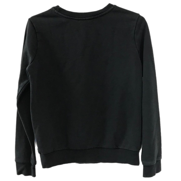 Adidas Black Trefoil Crew Sweatshirt - Picture 2 of 6
